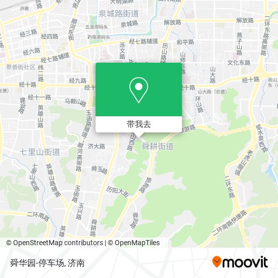 舜华园-停车场地图