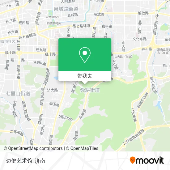 边健艺术馆地图