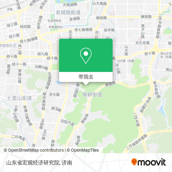 山东省宏观经济研究院地图