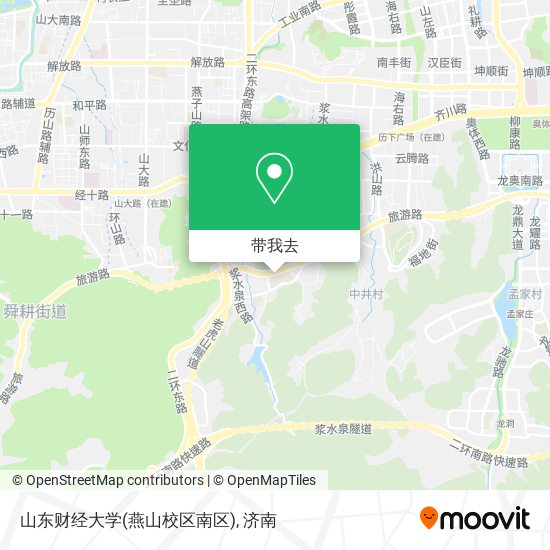 山东财经大学(燕山校区南区)地图