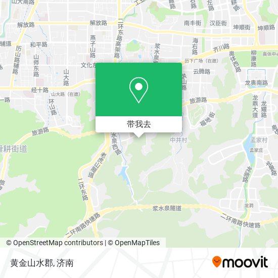 黄金山水郡地图