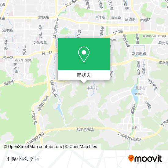 汇隆小区地图