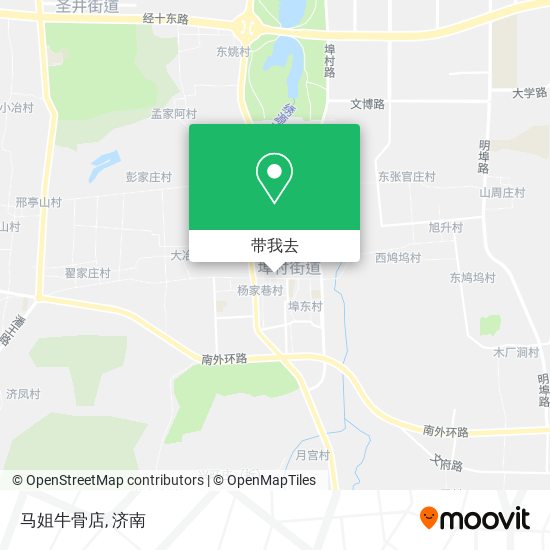 马姐牛骨店地图