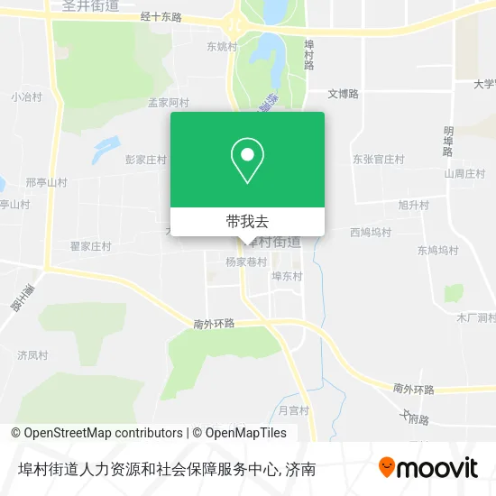 埠村街道人力资源和社会保障服务中心地图