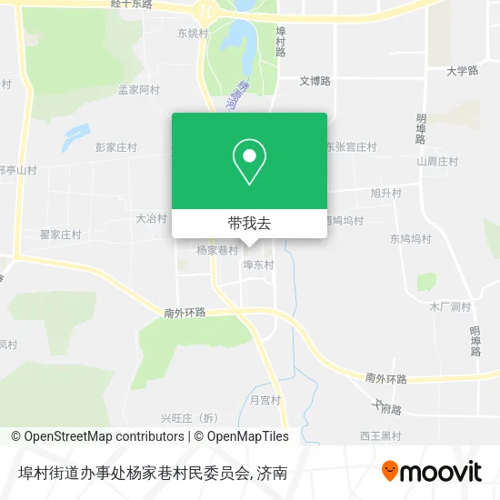 埠村街道办事处杨家巷村民委员会地图