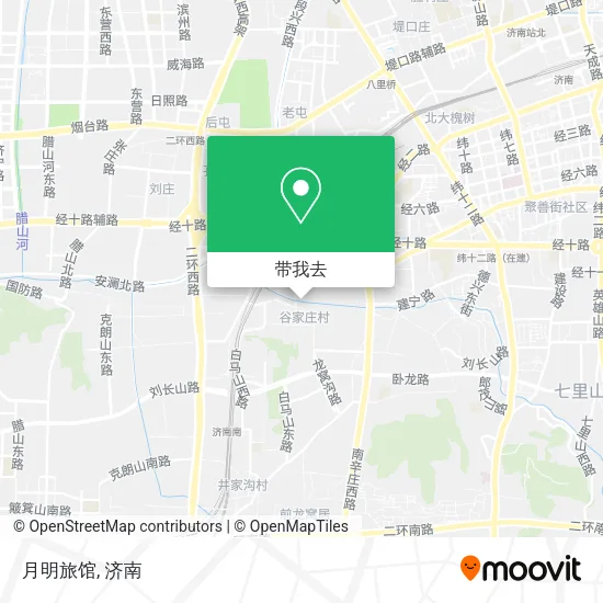 月明旅馆地图