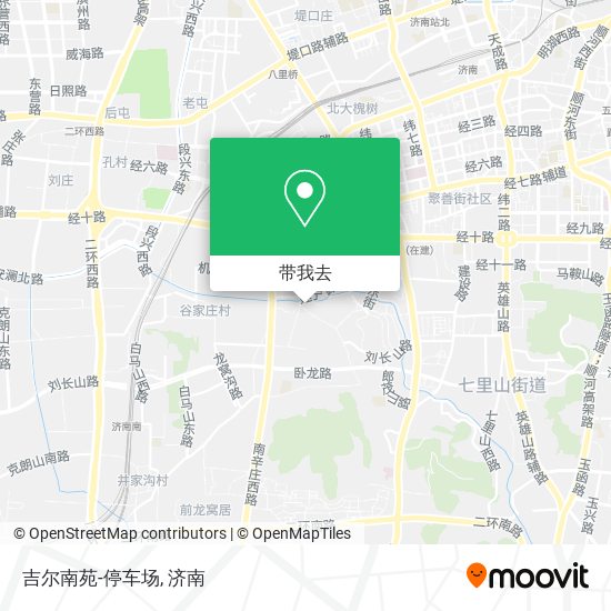 吉尔南苑-停车场地图