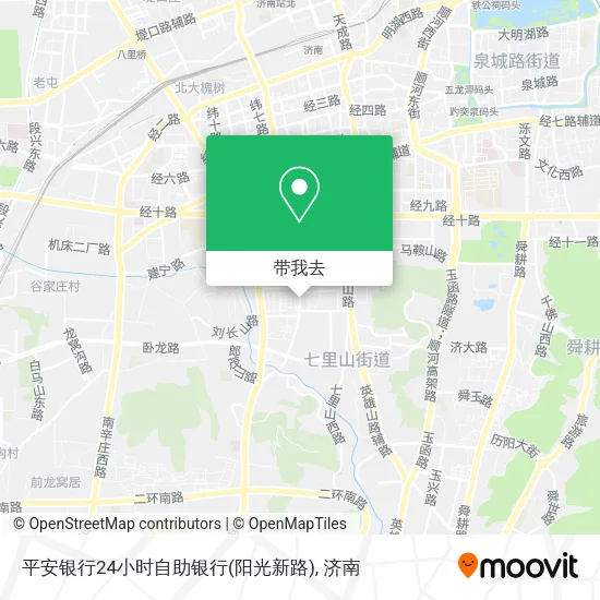 平安银行24小时自助银行(阳光新路)地图