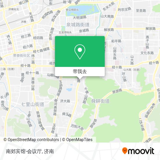 南郊宾馆-会议厅地图