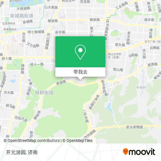 开元游园地图