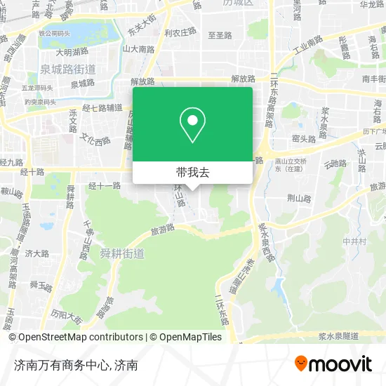 济南万有商务中心地图