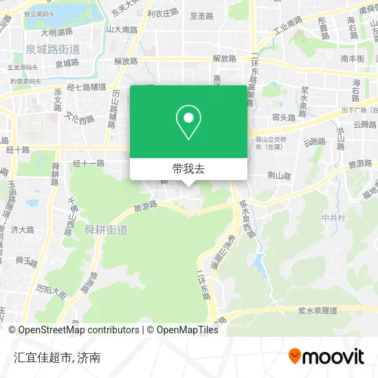 汇宜佳超市地图