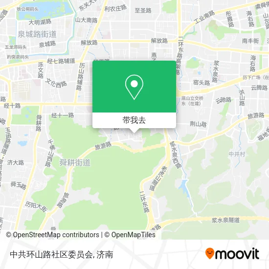 中共环山路社区委员会地图