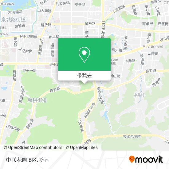 中联花园-B区地图