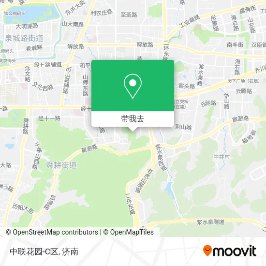 中联花园-C区地图