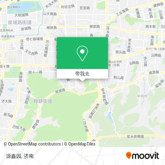 源鑫园地图
