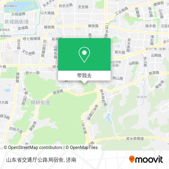山东省交通厅公路局宿舍地图