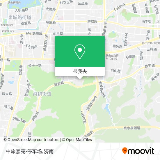 中旅嘉苑-停车场地图