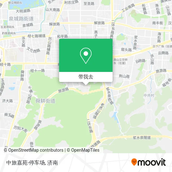中旅嘉苑-停车场地图