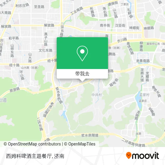 西姆科啤酒主题餐厅地图