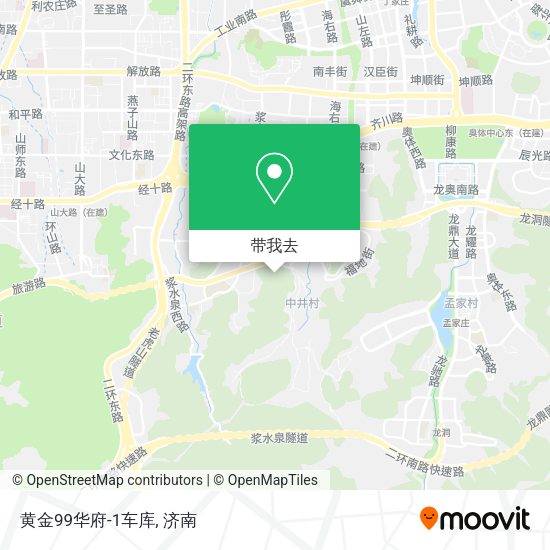 黄金99华府-1车库地图