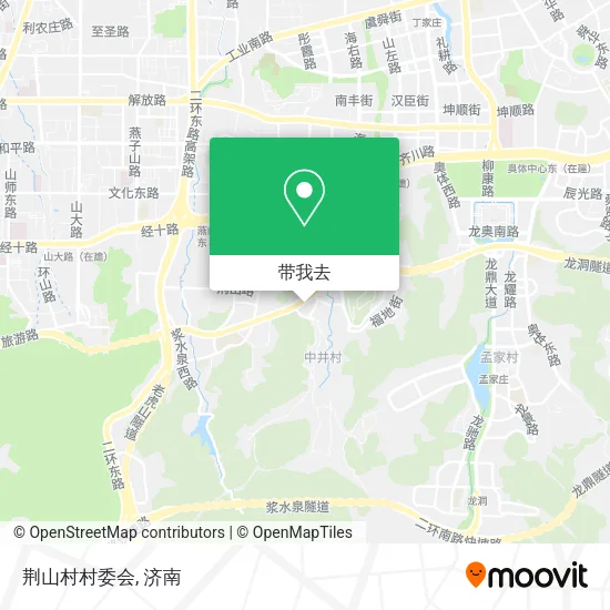 荆山村村委会地图