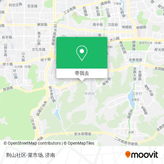 荆山社区-菜市场地图