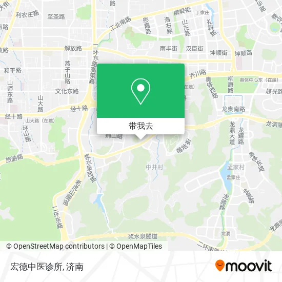 宏德中医诊所地图