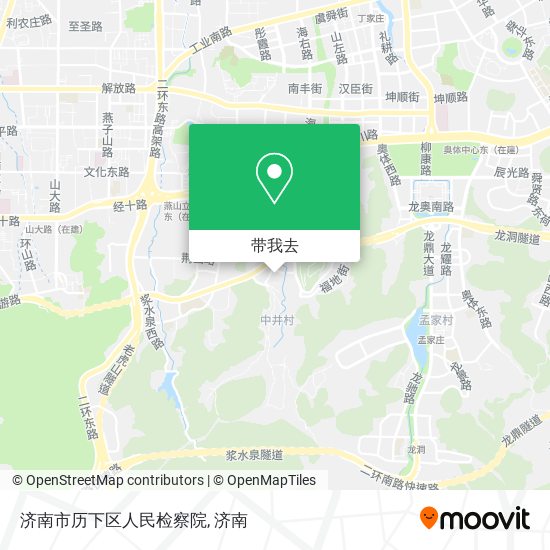 济南市历下区人民检察院地图