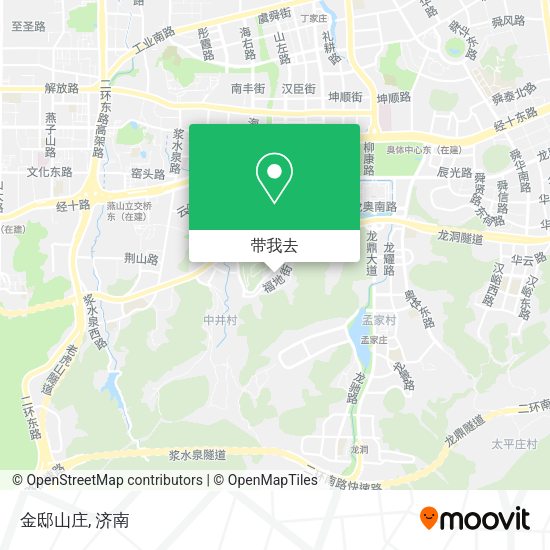 金邸山庄地图