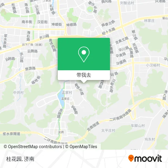 桂花园地图