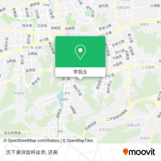 历下康润齿科诊所地图
