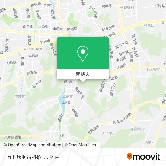 历下康润齿科诊所地图