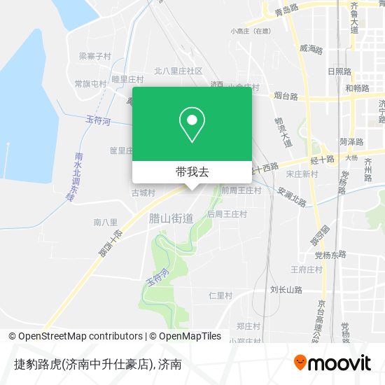 捷豹路虎(济南中升仕豪店)地图
