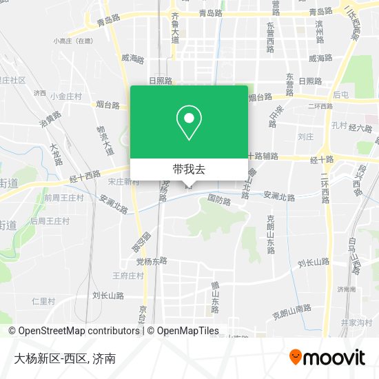 大杨新区-西区地图