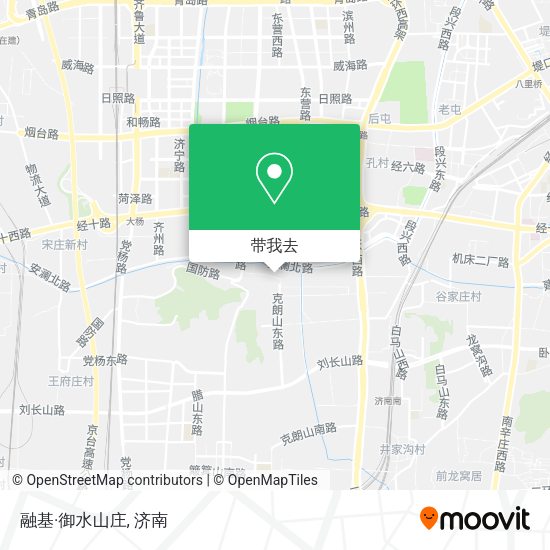 融基·御水山庄地图
