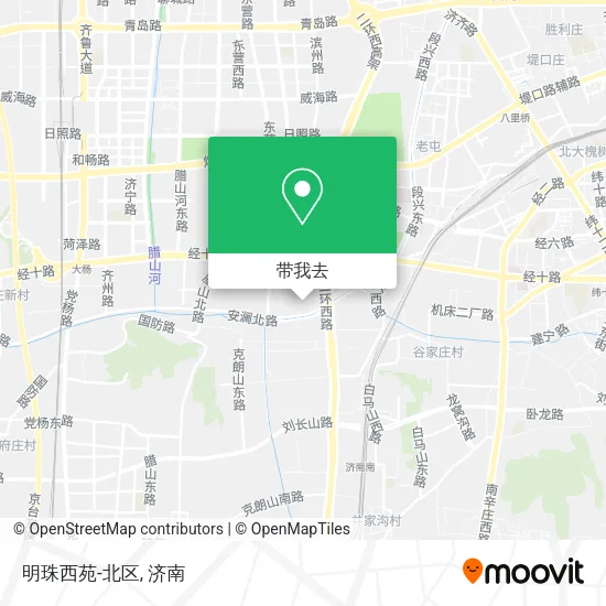 明珠西苑-北区地图