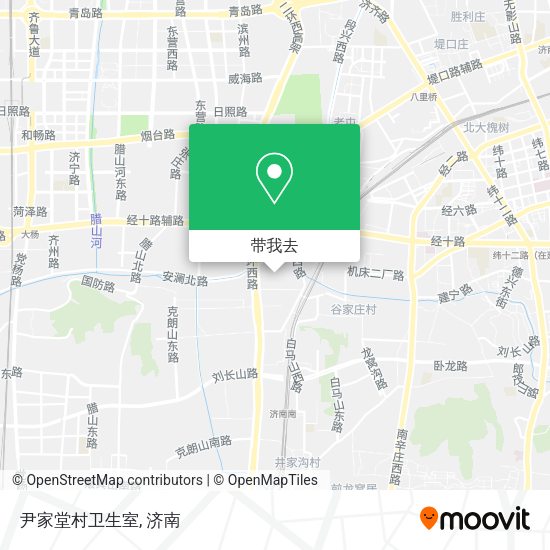 尹家堂村卫生室地图