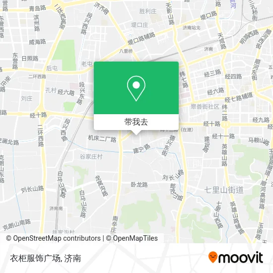 衣柜服饰广场地图
