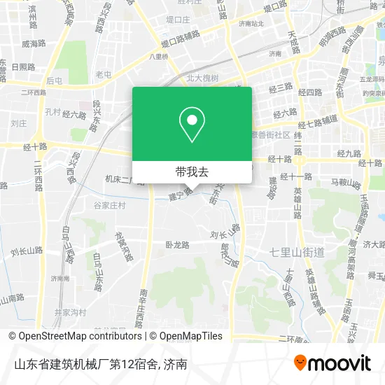 山东省建筑机械厂第12宿舍地图