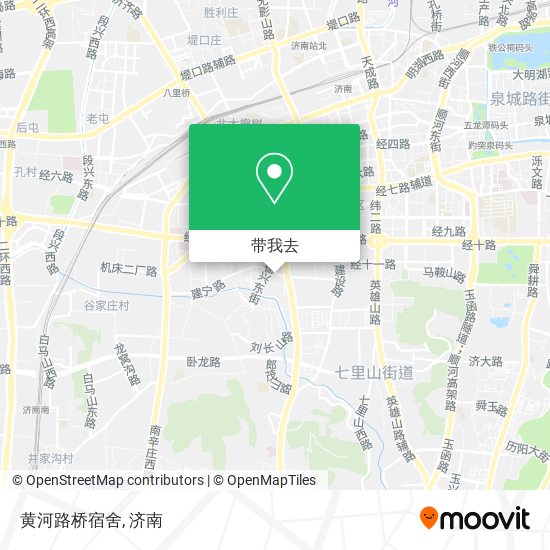 黄河路桥宿舍地图