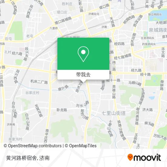 黄河路桥宿舍地图