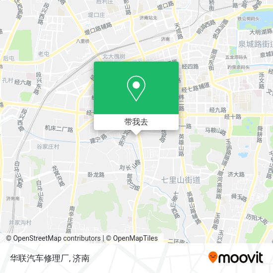华联汽车修理厂地图