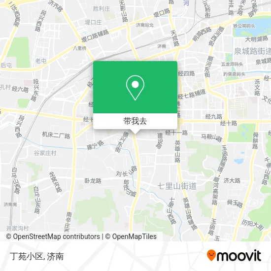 丁苑小区地图