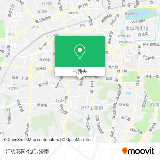 汇统花园-北门地图