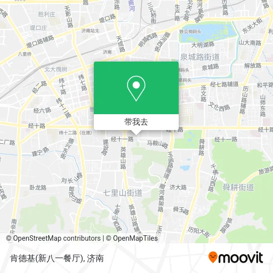 肯德基(新八一餐厅)地图