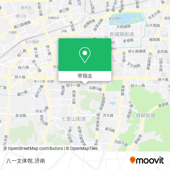 八一文体馆地图
