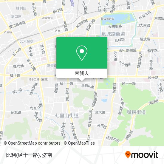 比利(经十一路)地图