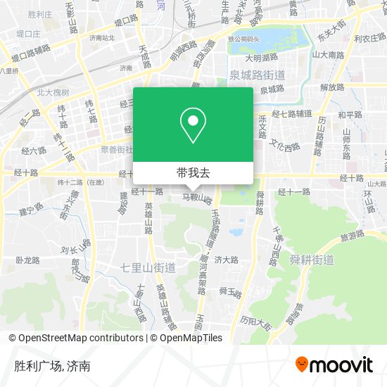 胜利广场地图