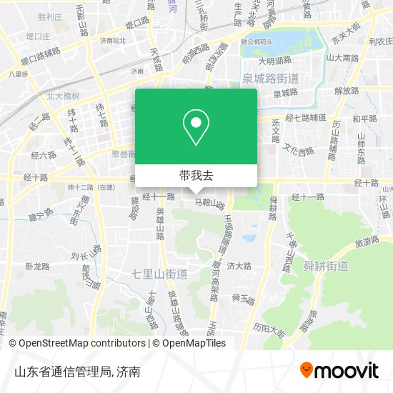 山东省通信管理局地图